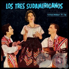 LOS TRES SUDAMERICANOS - 1er.LP - Año 1960 